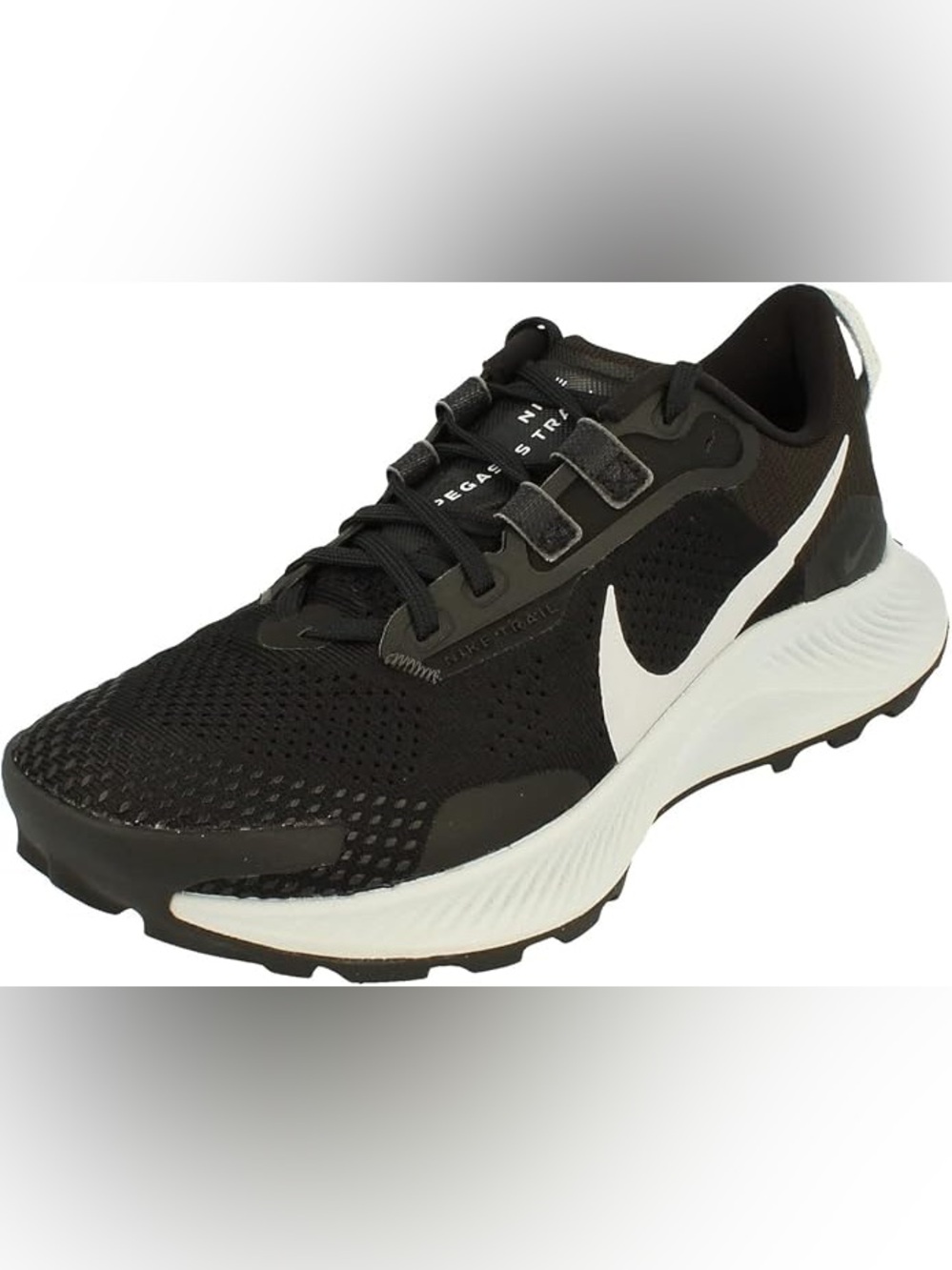 Nike Women’s Pegasus Trail 3 in Black Pure Platinum Sz 8
